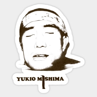 bring me the head of yukio mishima Sticker